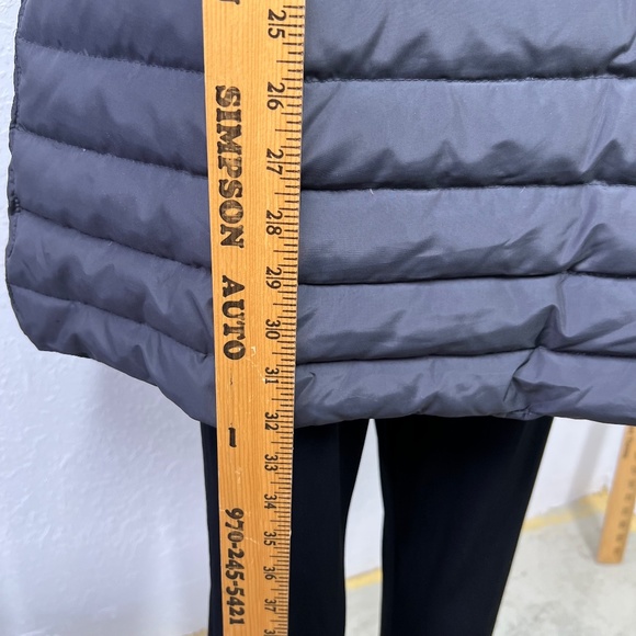 Betsey Johnson Down Jacket, Knee length double breasted button detailing XS Grey - Picture 14 of 16